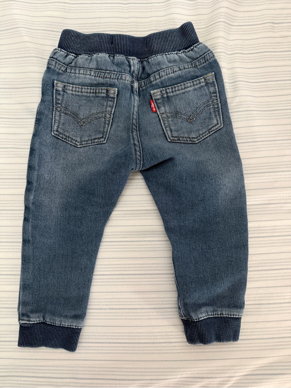 Levi's Boys Blue Denim Jogger Jeans